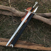 Anduril Sword of Aragorn with Free Scabbard & Wall Mount | Lord of the Rings Replica Sword