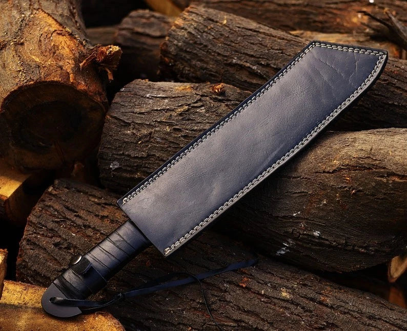 Rambo IV Survival Machete Replica – 18 Inch High Carbon Steel UK ...