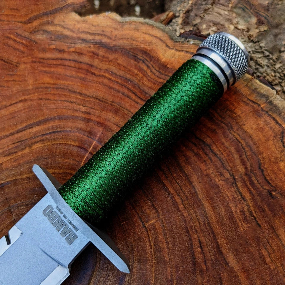 Rambo First Blood Part I Knife Replica UK 14 Inch Survival Movie Knife ...